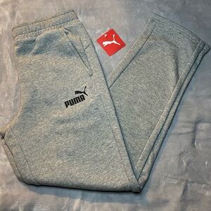 New Puma Heather Gray Sweatpants